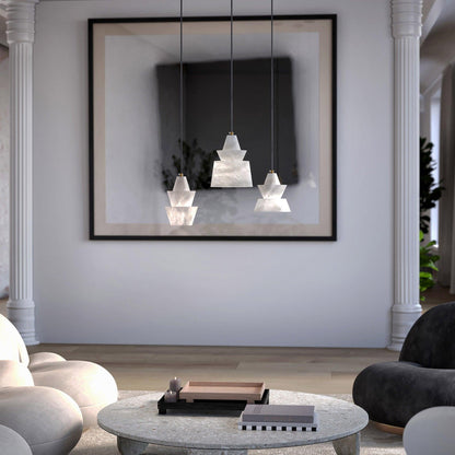 LAB S18 Alabaster Pendant Light