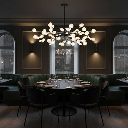 LED Firefly Sputnik Chandelier