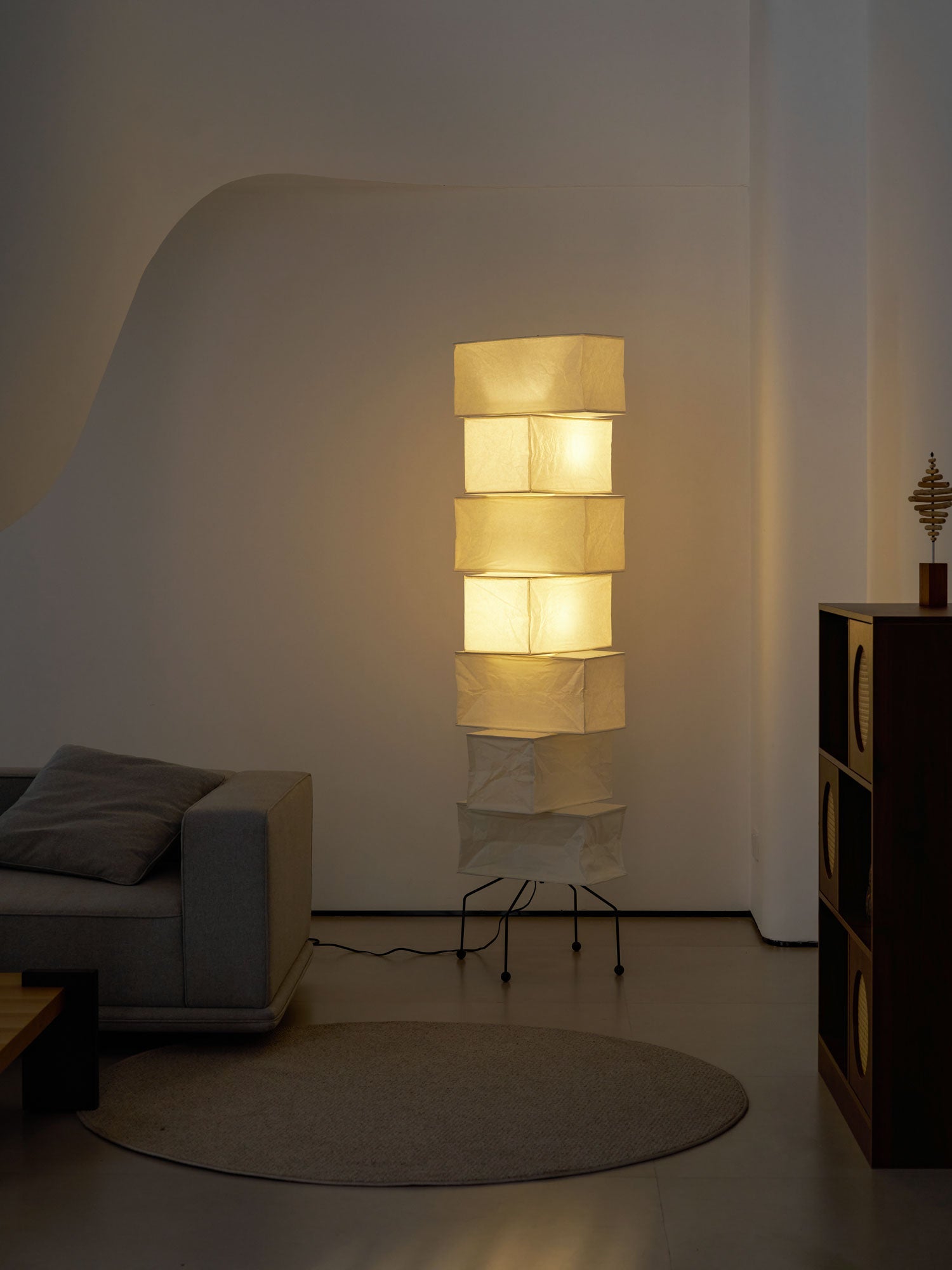 Lana Stacked Floor Lamp