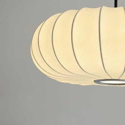 Lantern Silk Pendant Lamp