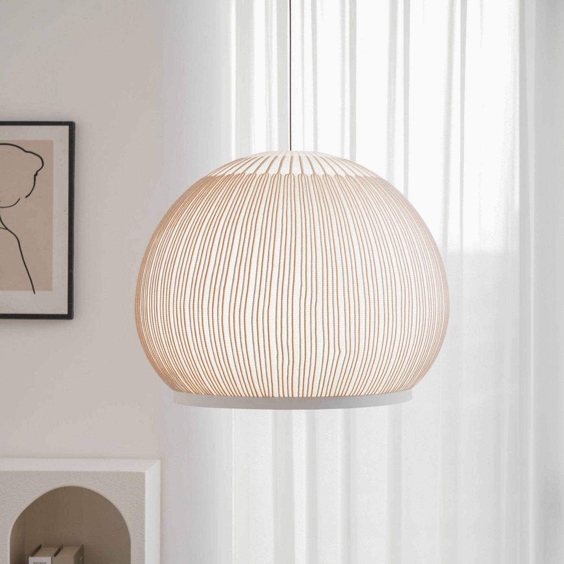 Lantern Knit Pendant Lamp