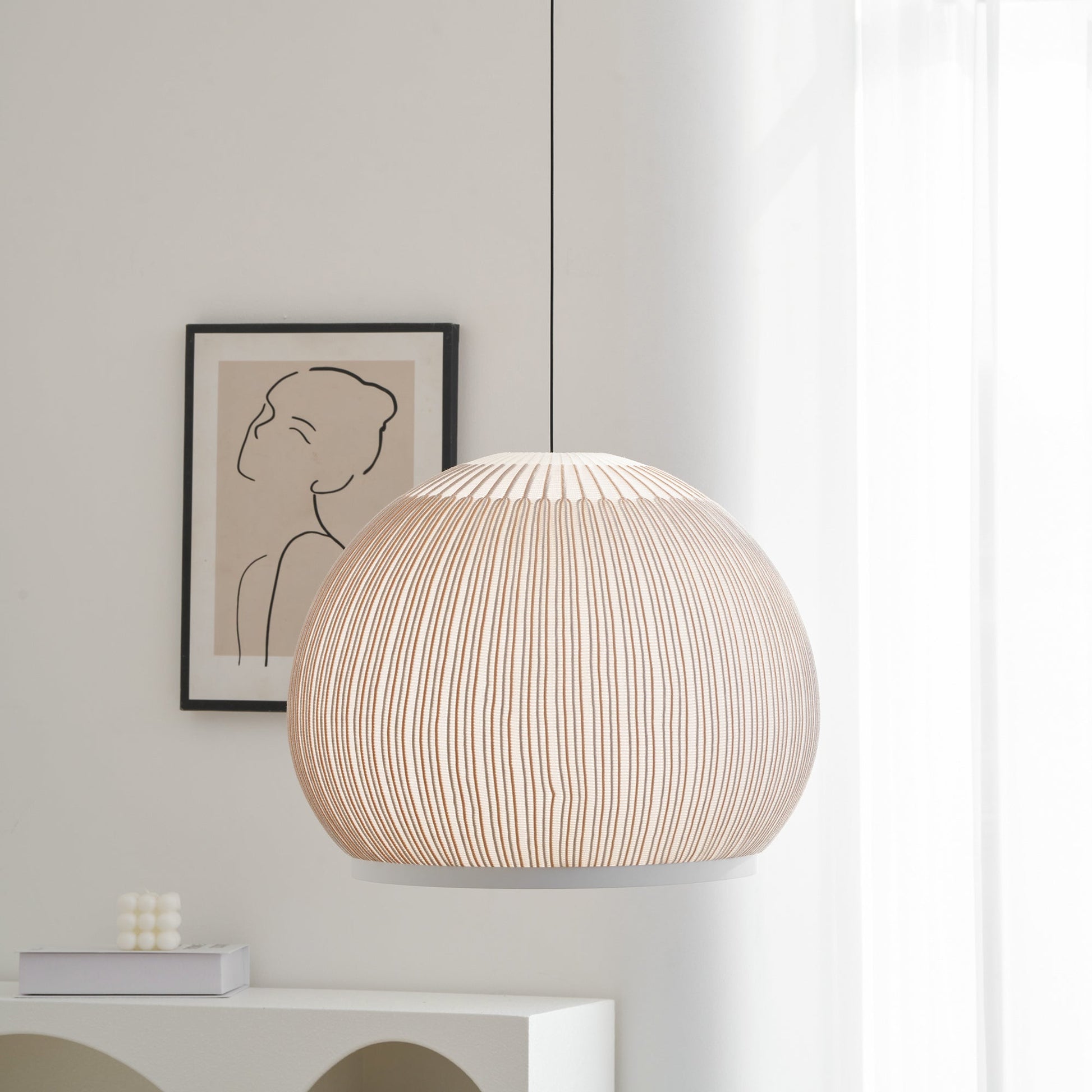 Lantern Knit Pendant Lamp