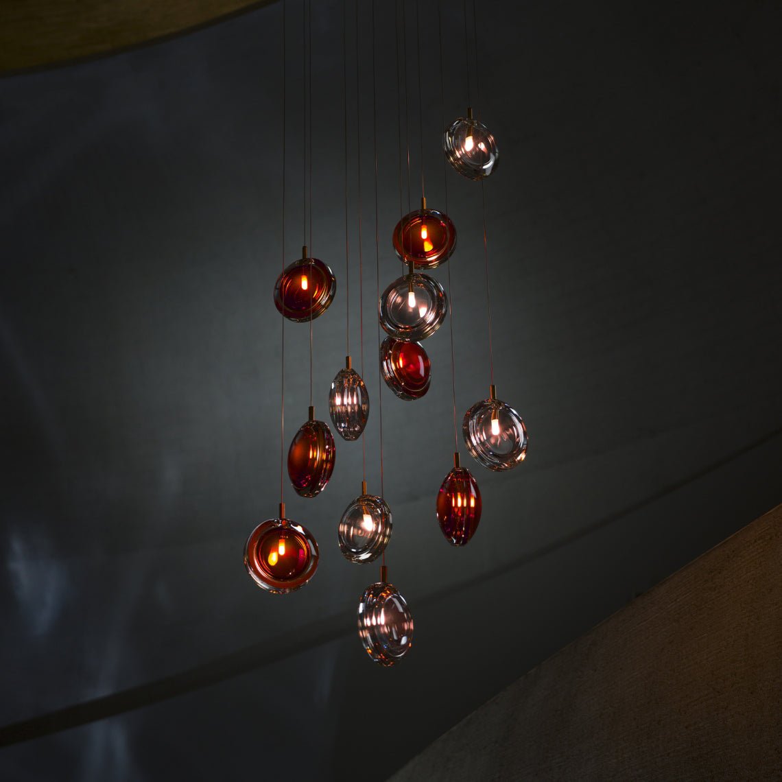 Lens Round Chandelier