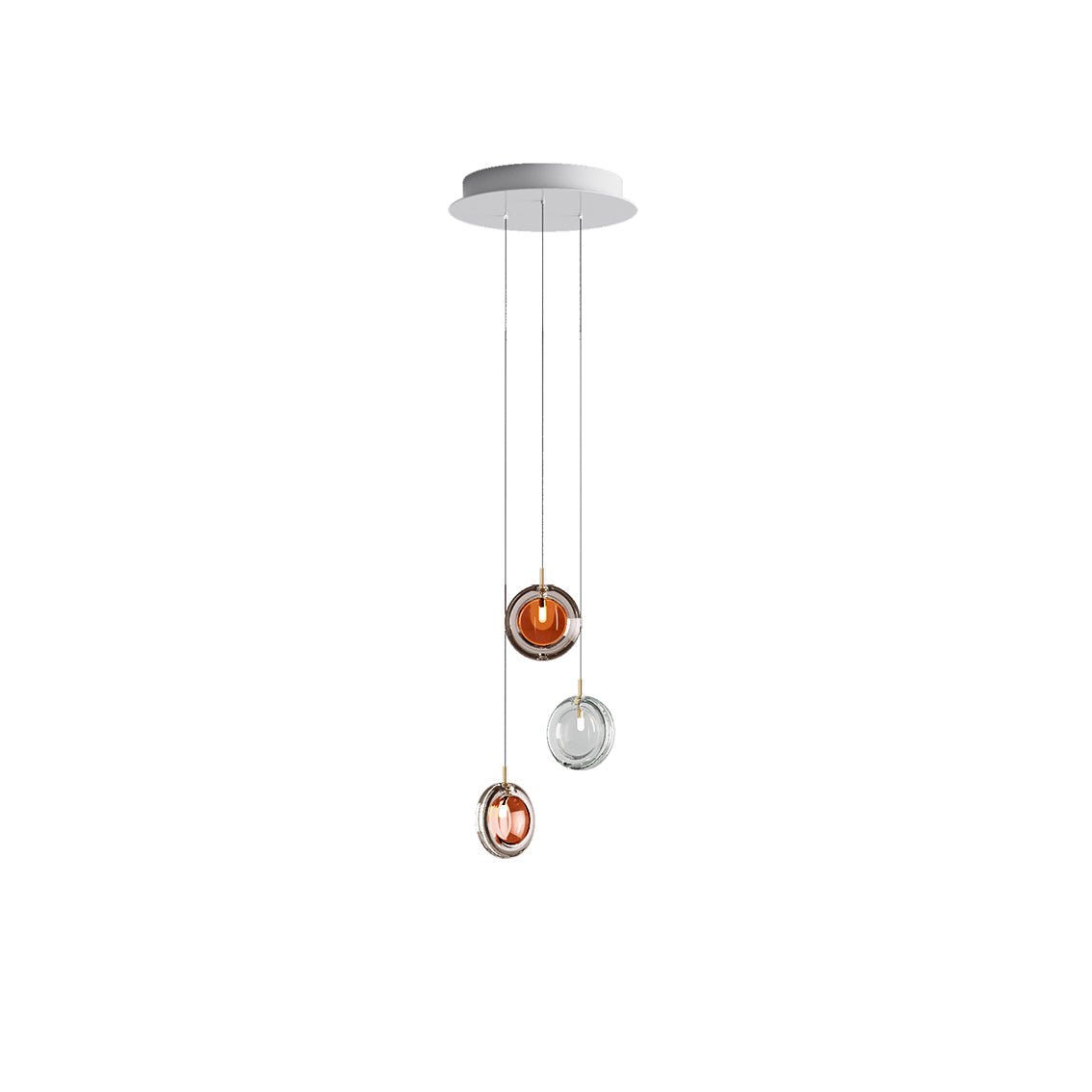 Lens Round Chandelier