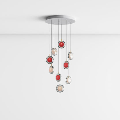 Lens Round Chandelier