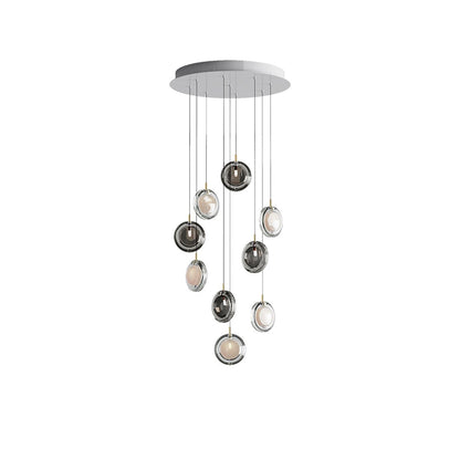 Lens Round Chandelier