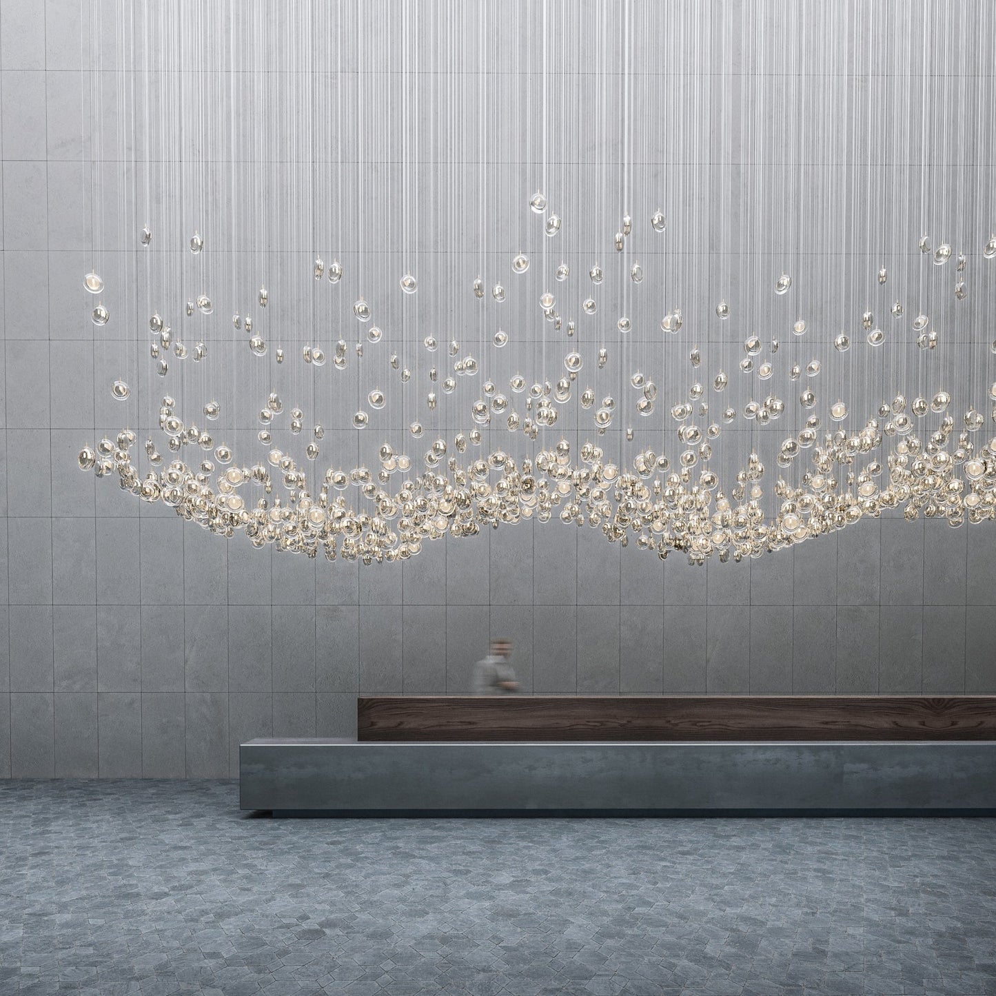 Lens Round Chandelier
