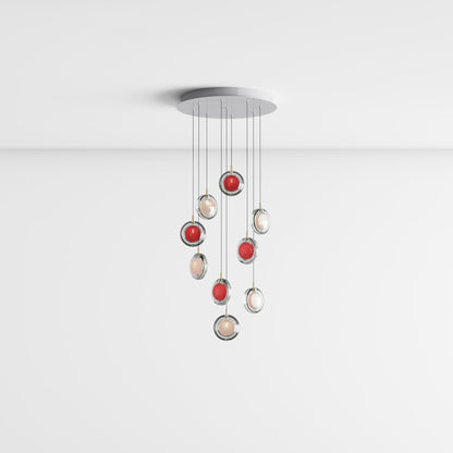 Lens Round Chandelier