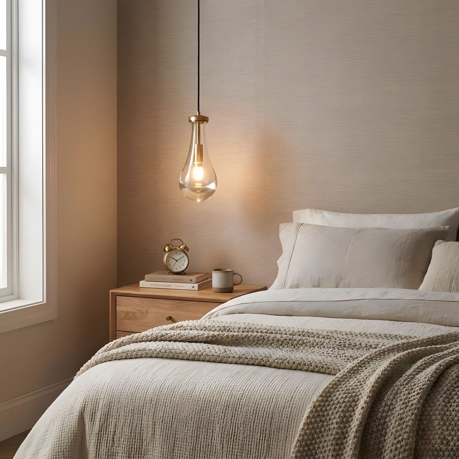 Leontine Glass Pendant Lamp