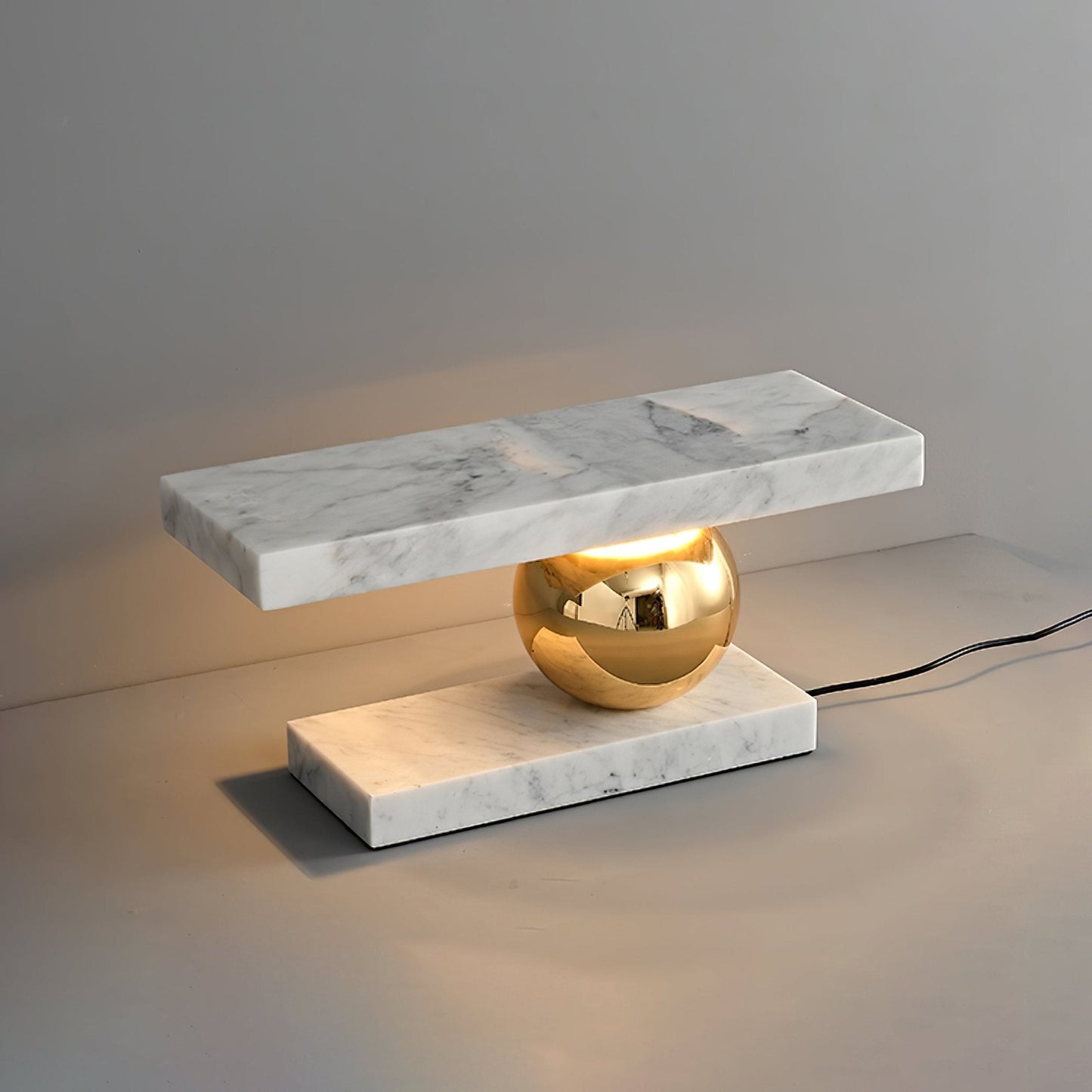 Levoro Stone Table Lamp