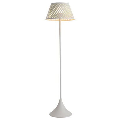 Callum Woven Solar Floor Lamp