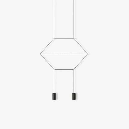 Line Art Pendant Light