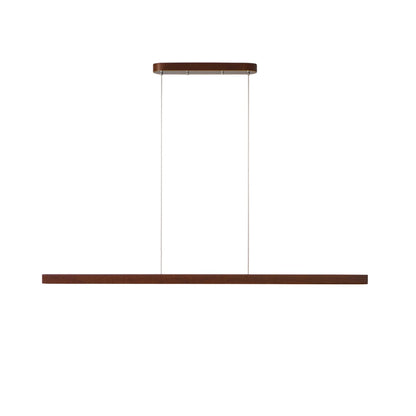Linear Wooden Pendant Light