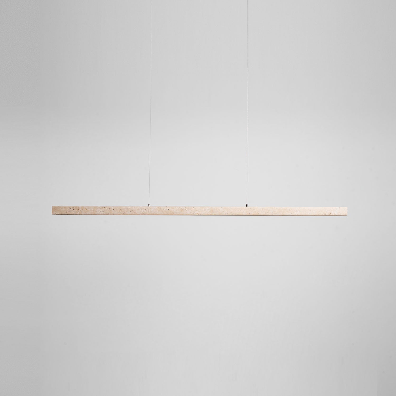 Linear Travertine Pendant Lamp