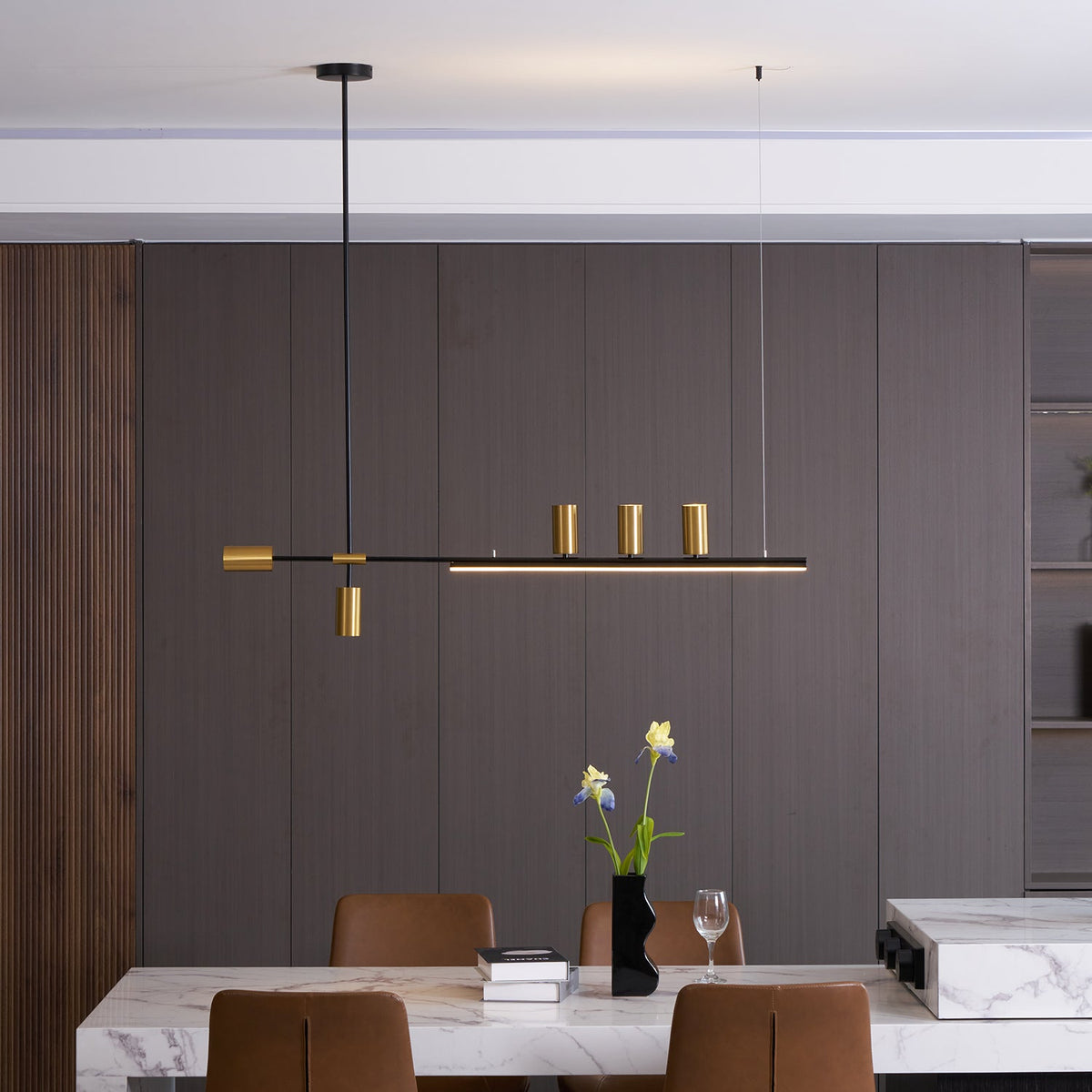 Linear Island Pendant Lamp