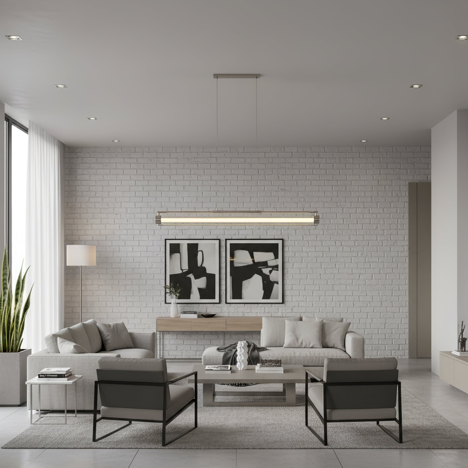 Linear Tube Linear Pendant