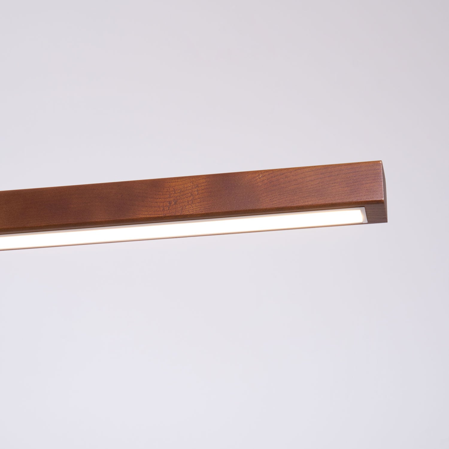 Linear Wooden Pendant Light