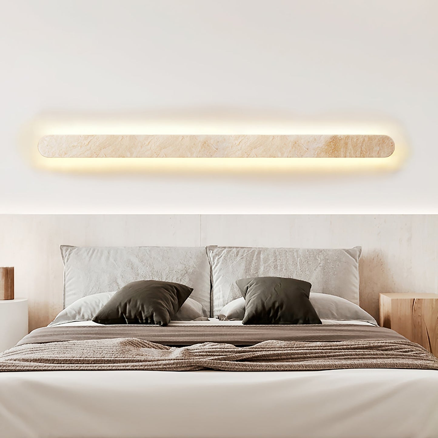 Lior Travertine Wall Light