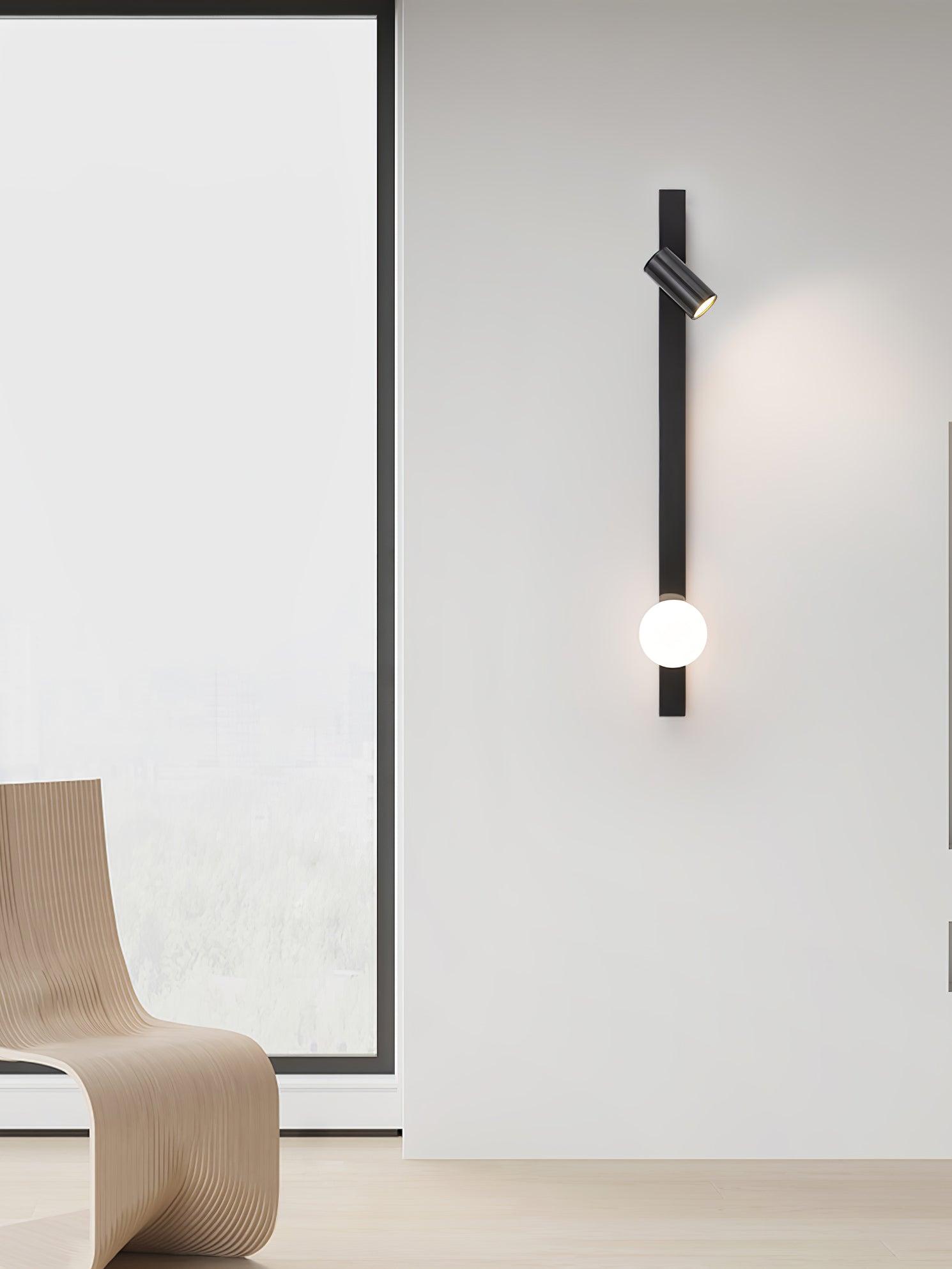 Long Arm Plug-in Wall Light