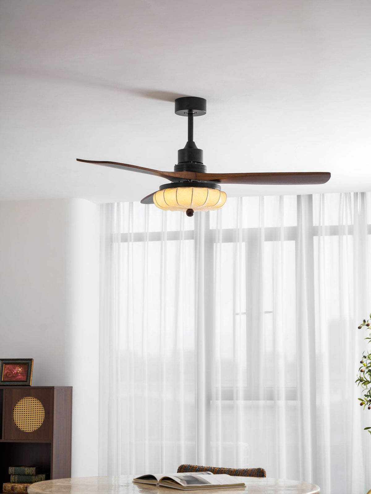 Lotus Bloom Ceiling Fan Light