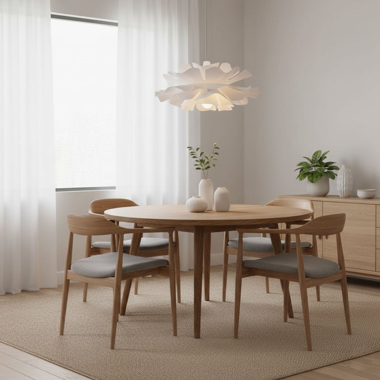 Lotus Flower Pendant Lamp