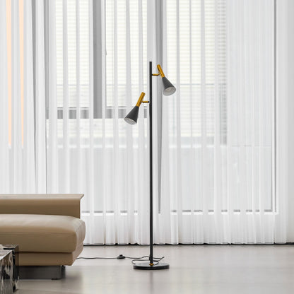 Lron Mouth Floor Lamp