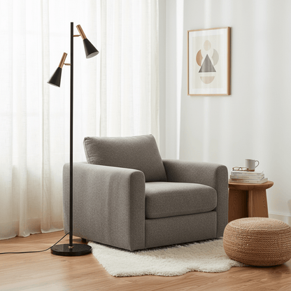 Lron Mouth Floor Lamp