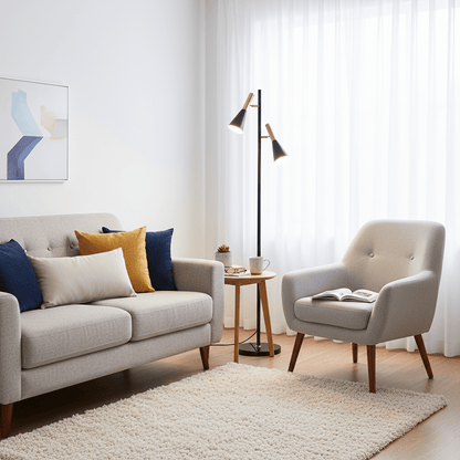Lron Mouth Floor Lamp