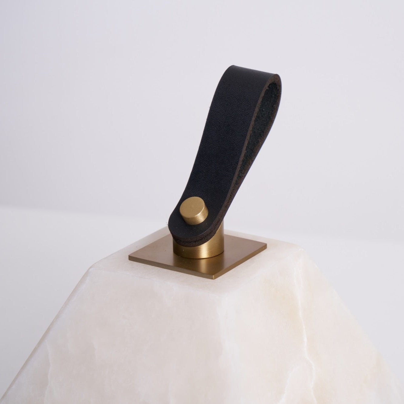 Luma Cube Alabaster Portable Lamp