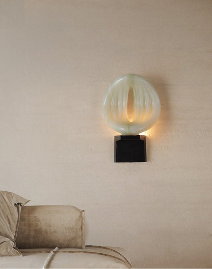 Lumen Rift Alabaster Wall Lamp