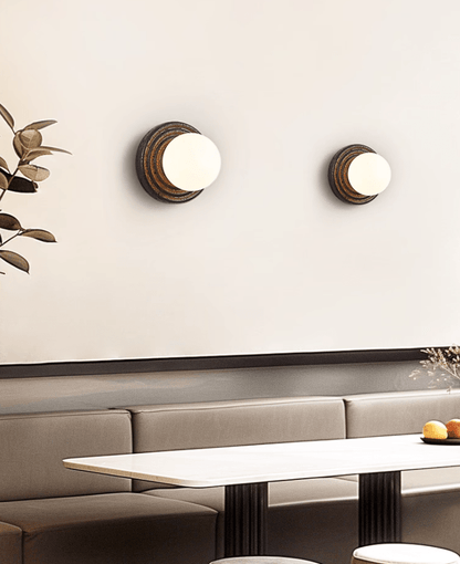 Lunara Travertine Wall Sconce