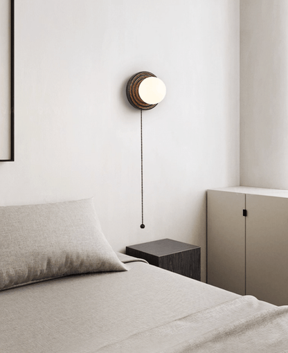 Lunara Travertine Wall Sconce