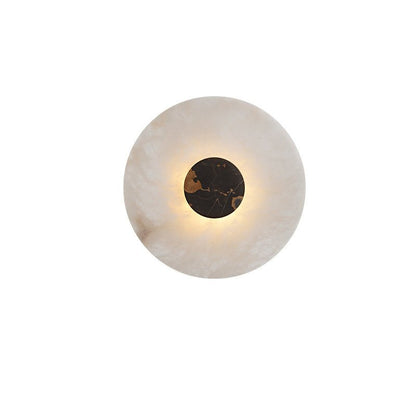 Lunar Veil Alabaster Wall Lamp