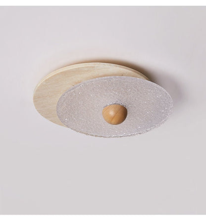 Lunar Ripple Ceiling Light