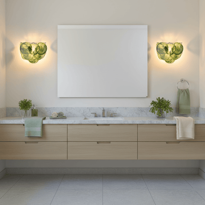 Lunaria Disc Murano Wall Lamp