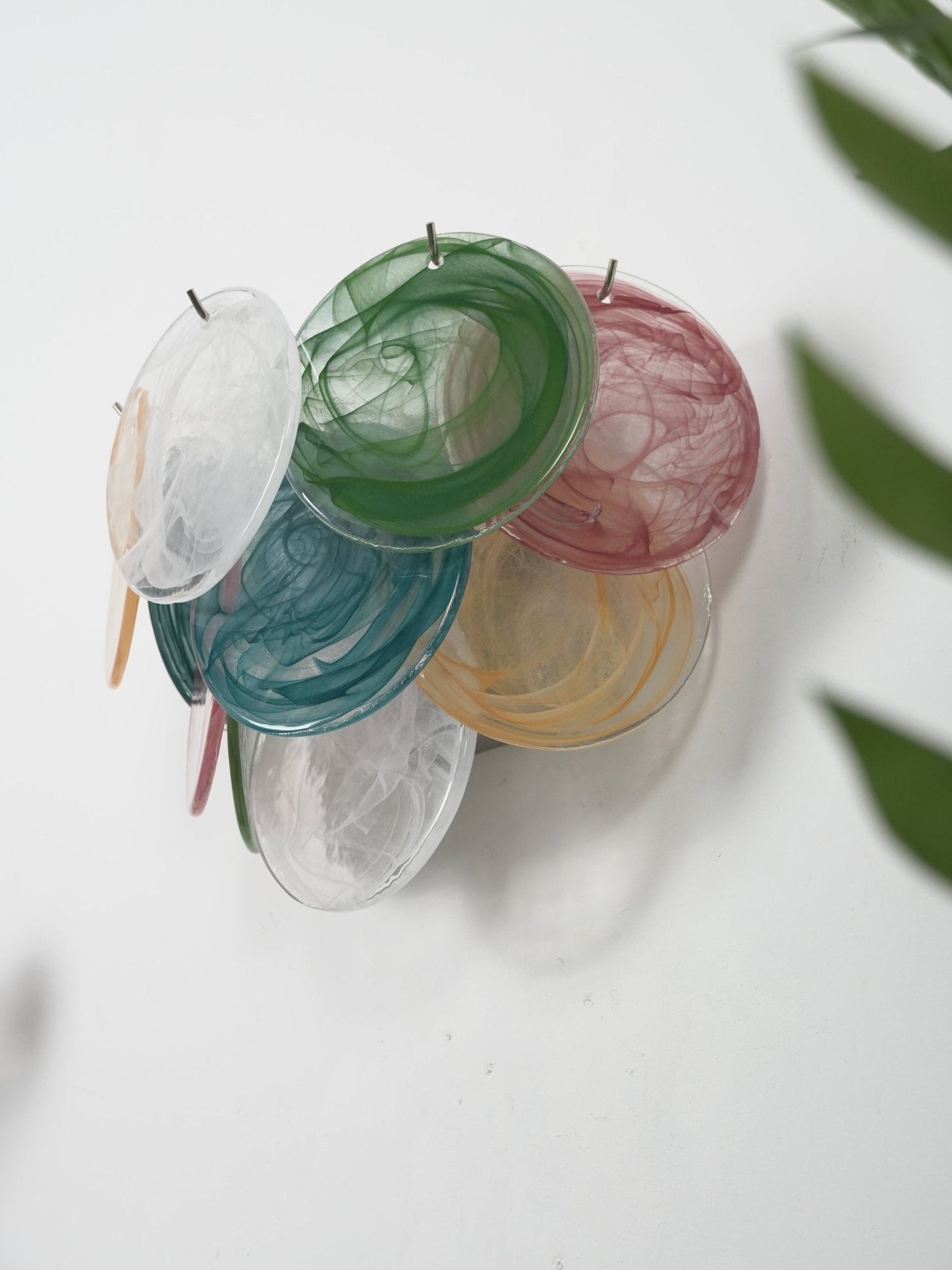 Lunaria Disc Murano Wall Lamp