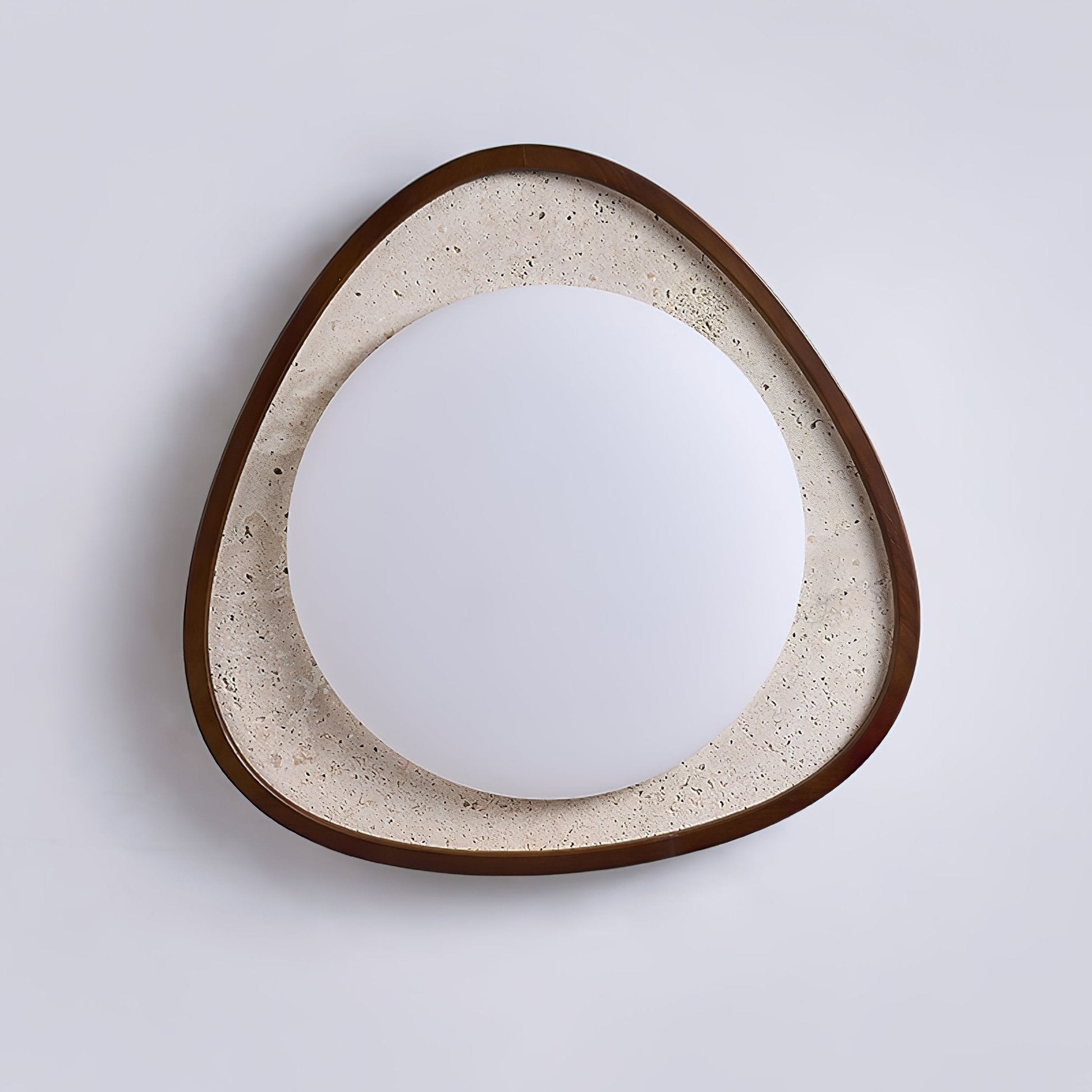 Lunaro Moonstone Travertine Ceiling Light