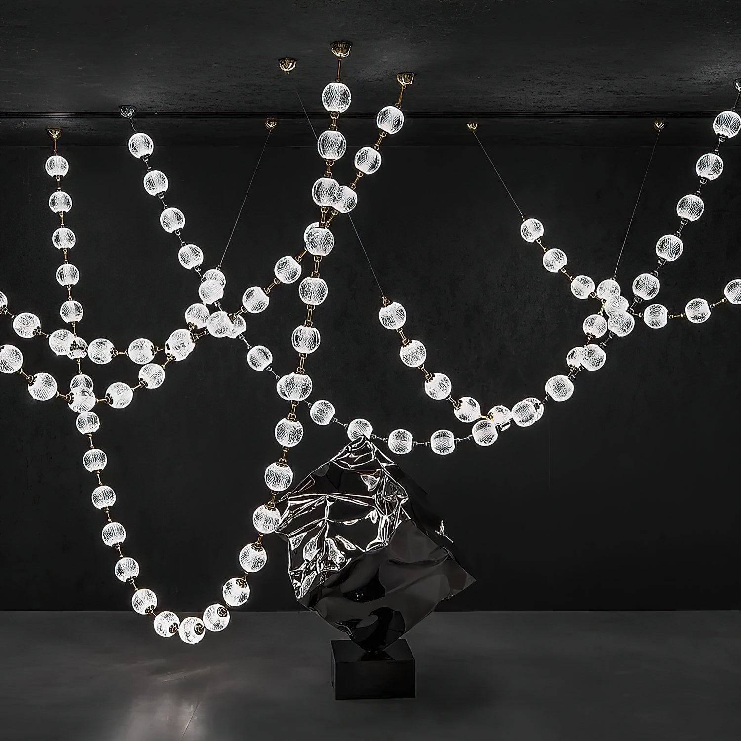 Strand Necklace Chandelier