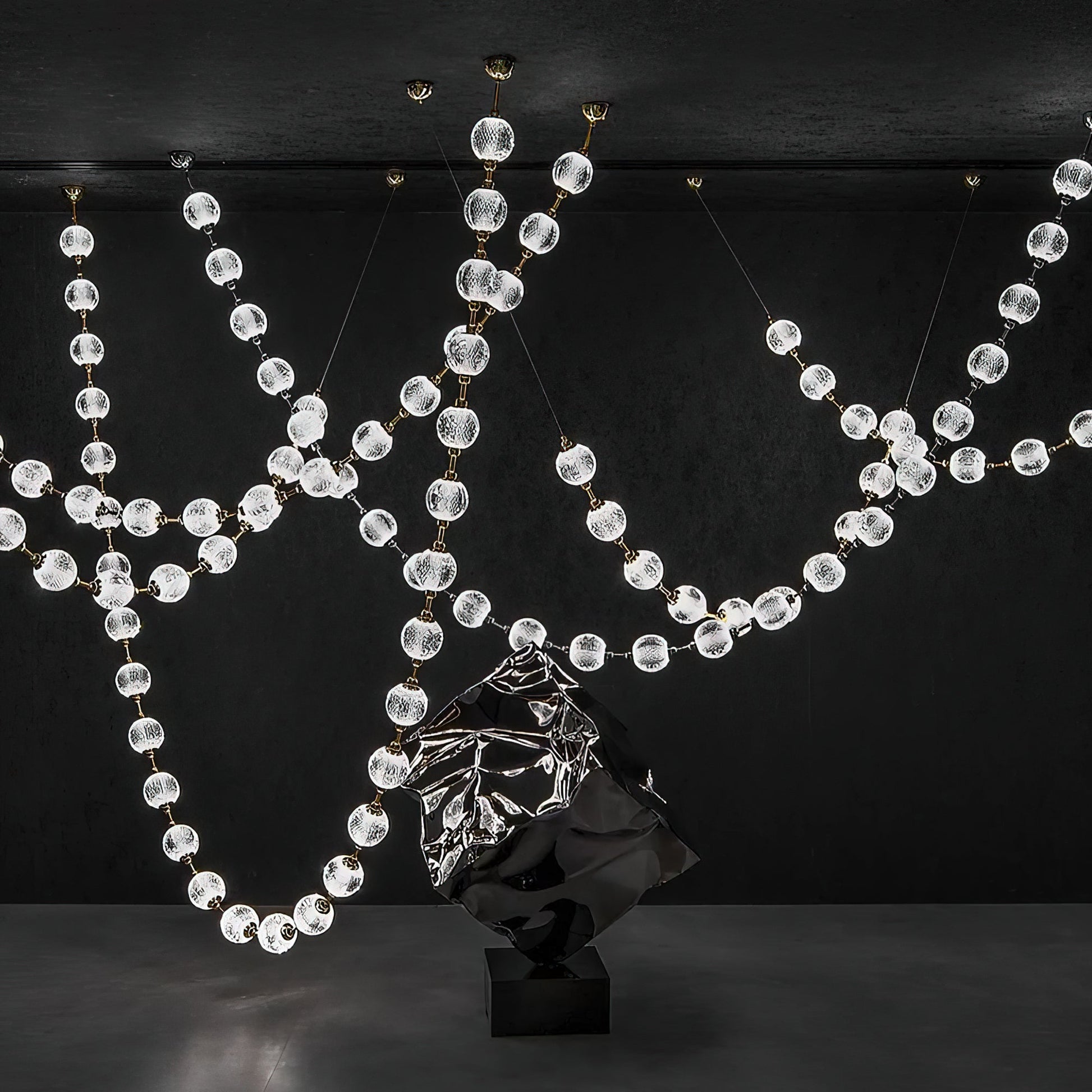 Strand Necklace Chandelier