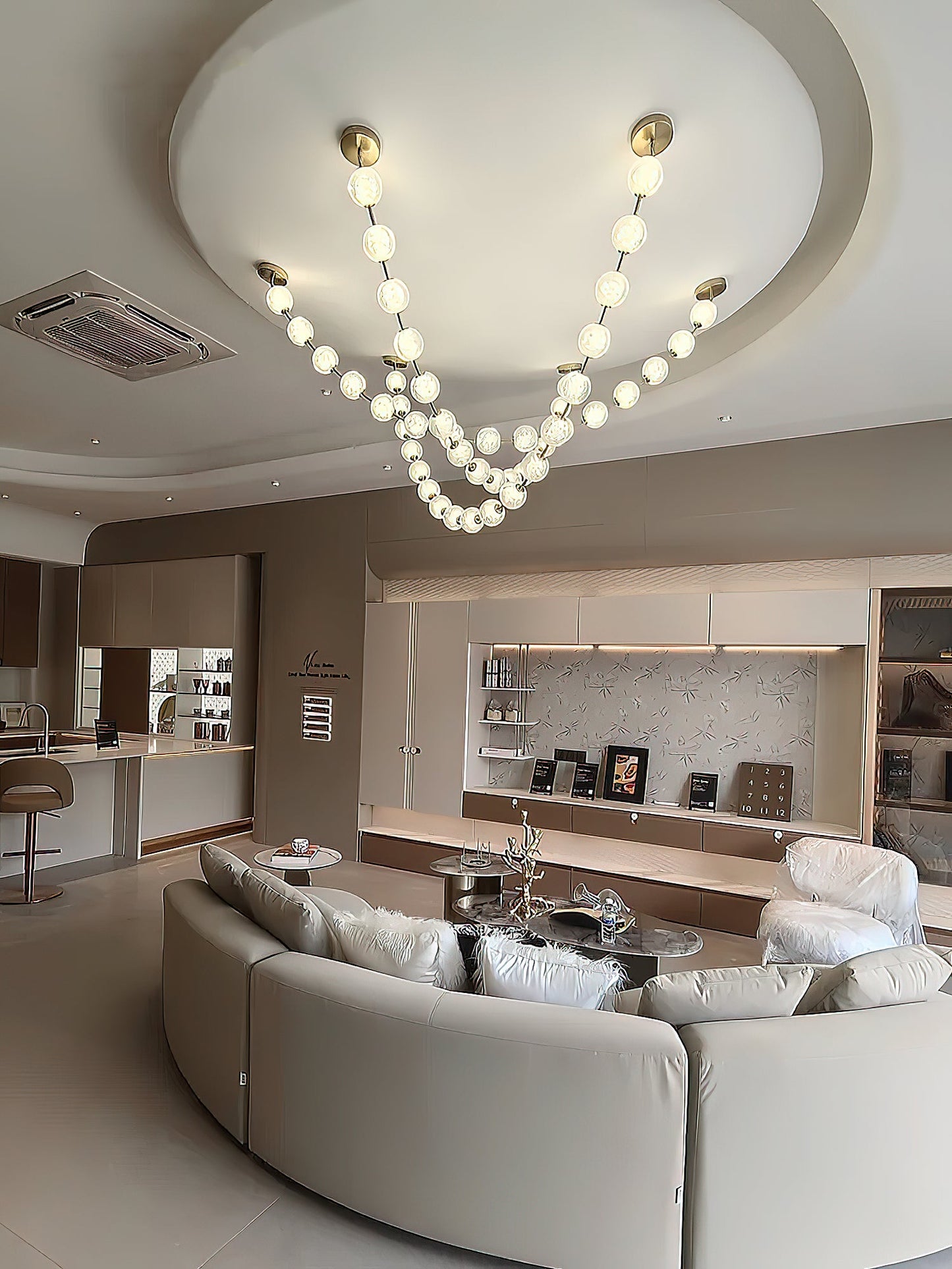 Strand Necklace Chandelier