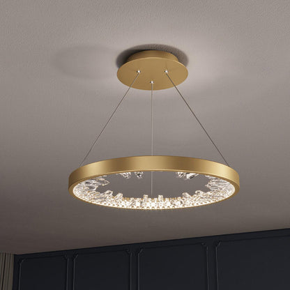 Luxury Circle Crystal Chandelier