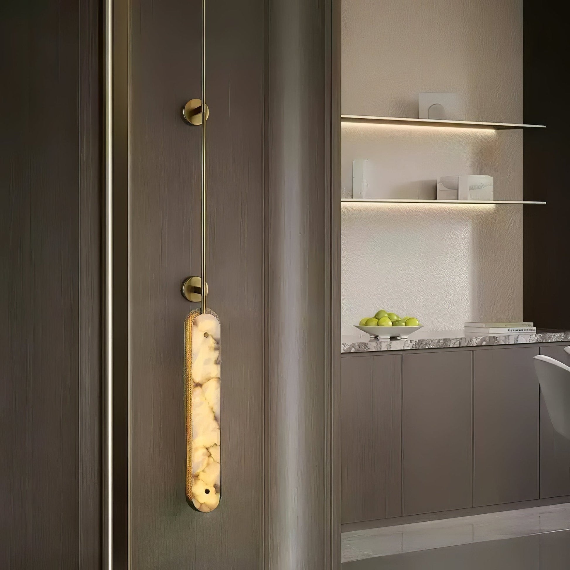 Lysandra Alabaster Wall Sconce