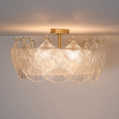 Maple Leaf Cluster Ceiling Light