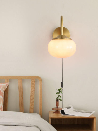 Marshmallow Plug-in Sconce