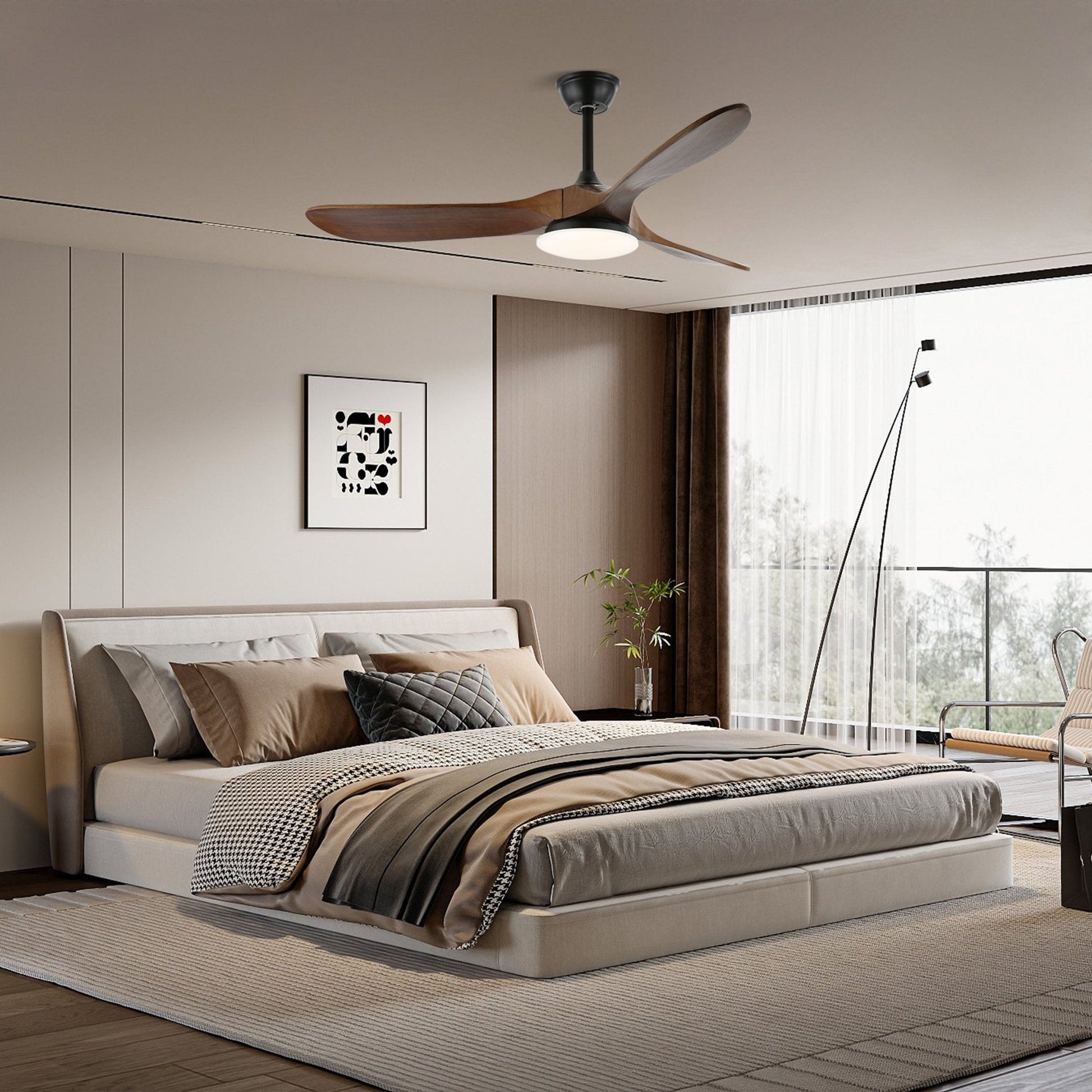 Virelo 42"/52" Ceiling Fan Light