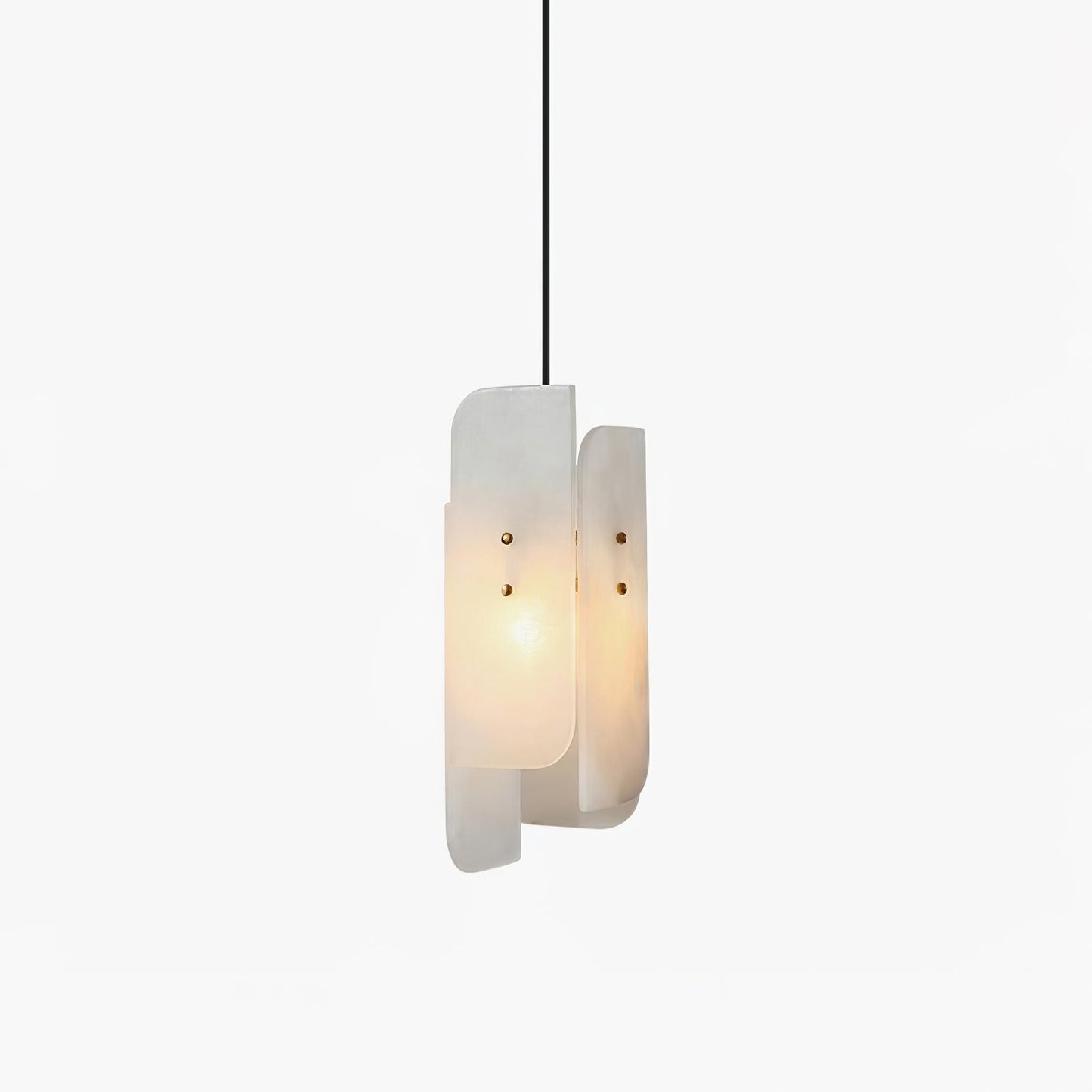 Megalith Mini Alabaster Pendant Light