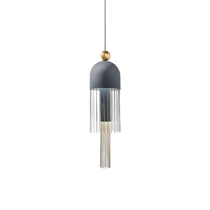 Metal Glass Pendant Light