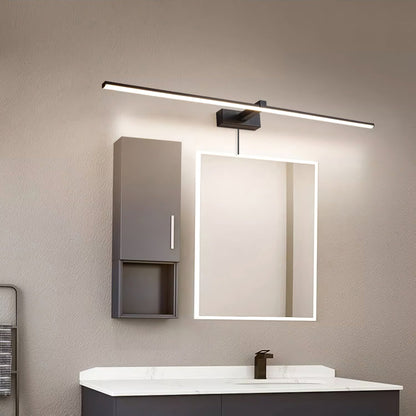 Linear Mirror Plug-in Wall Light
