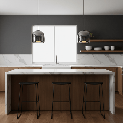 Metro Sphere Glass Pendant Lamp
