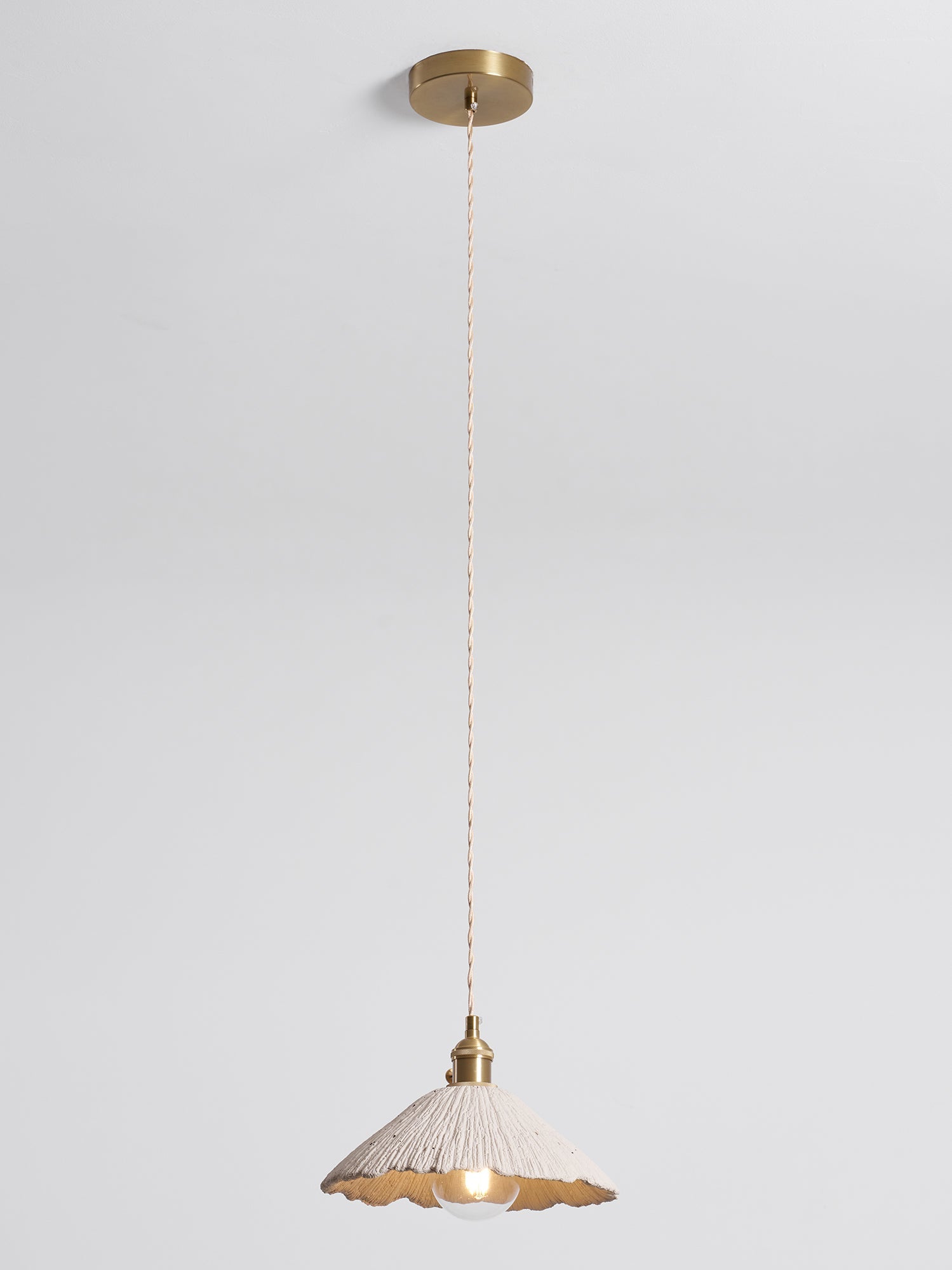Microcement Pendant Lamp